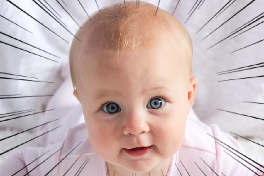 赤ちゃんは生後2カ月で「ユーモア」を理解し11カ月で自己生成すると判明