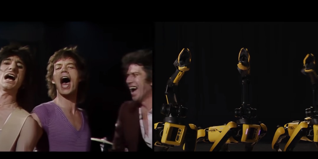 ロボット犬がローリング・ストーンズのダンスを完コピ