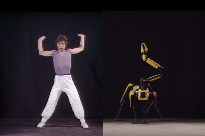 「ローリング・ストーンズ」のミュージックビデオを完コピして踊るロボットが話題に