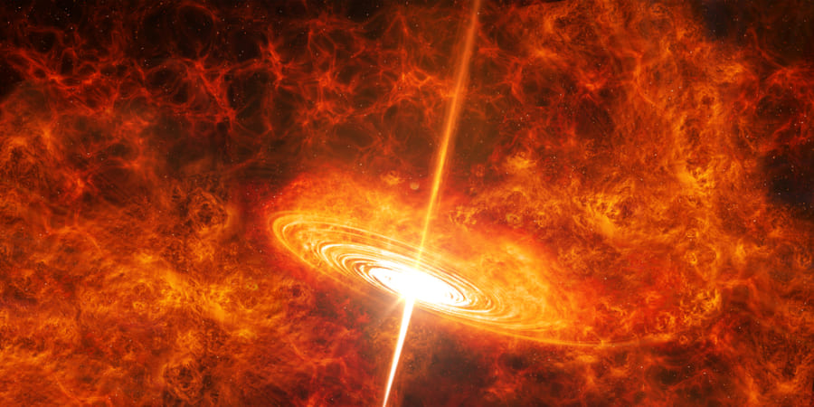 超新星爆発のイメージ