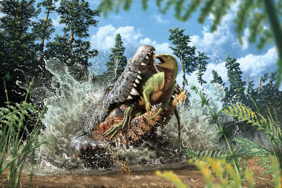 恐竜を”最後の晩餐”とした「新種の古代ワニ」を発見！