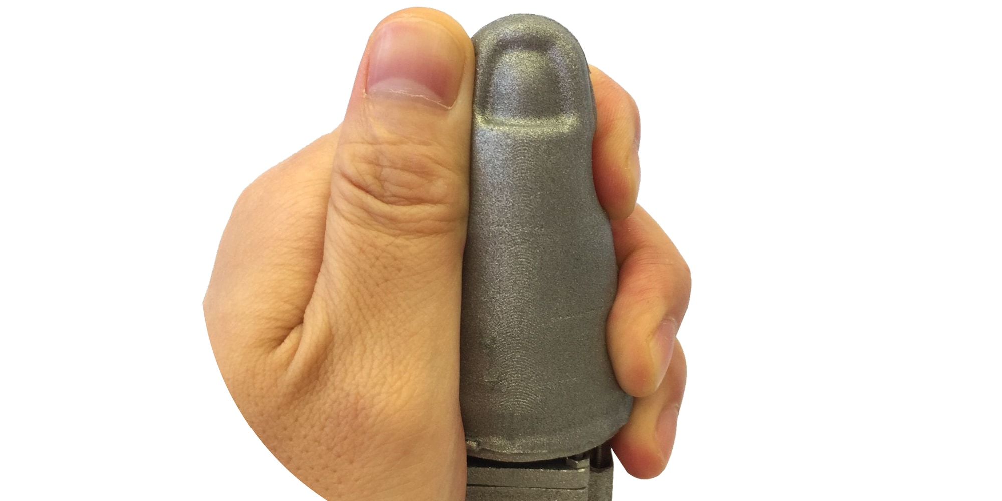 ロボット義指に加わる力の詳細を検出可能