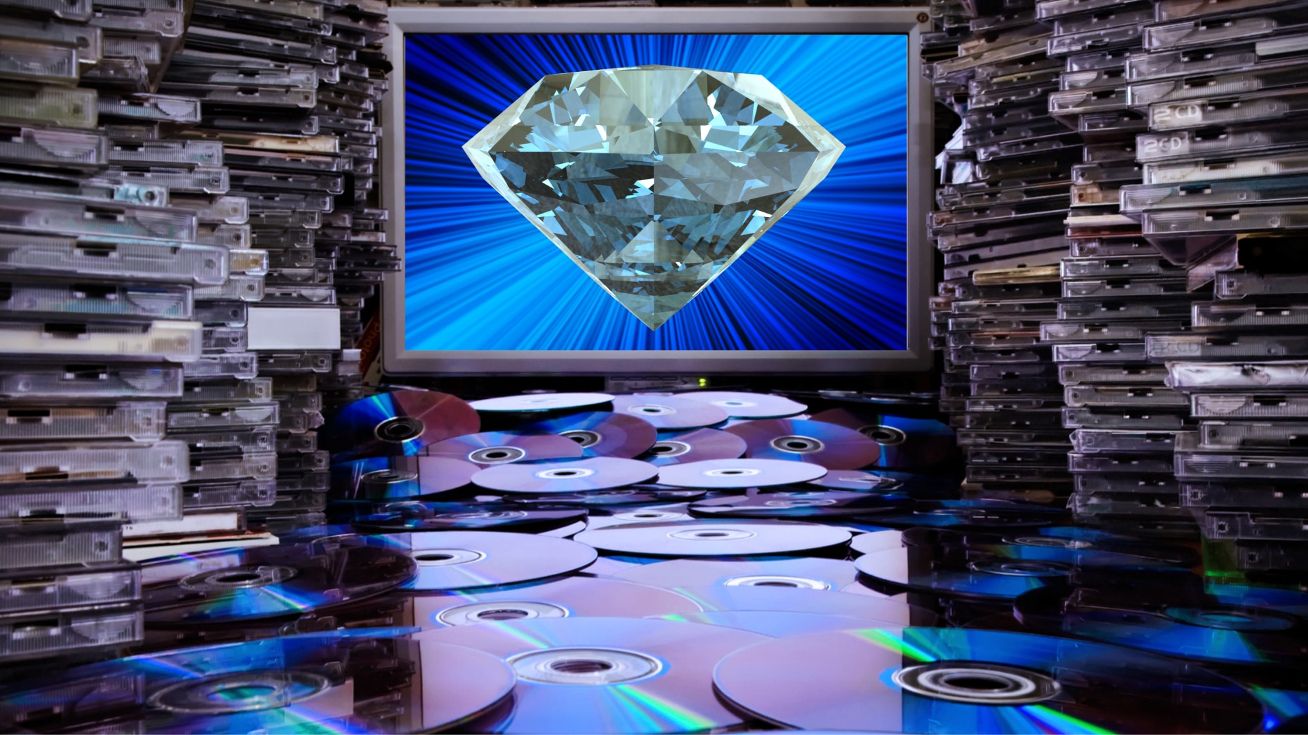 Blu-Ray「10億枚分」のデータを記録可能なダイヤモンドウェハを開発