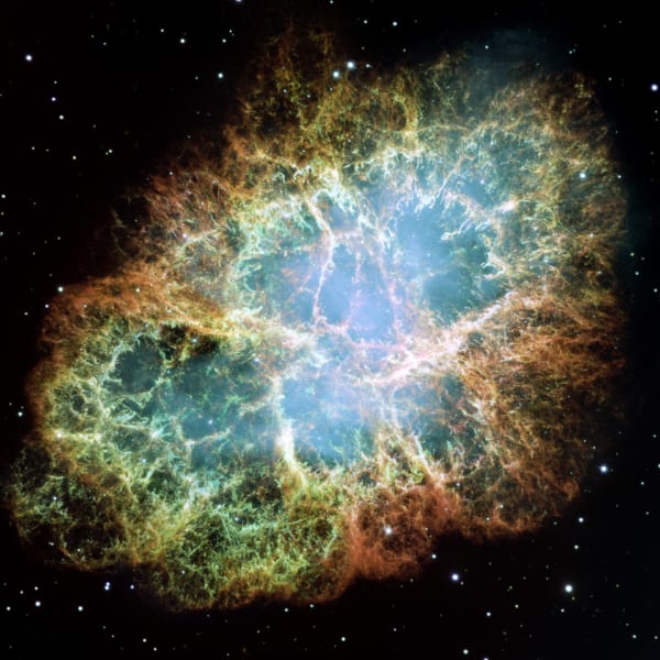 SN 1054の残骸とされる「かに星雲」