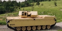 AI制御の無人戦車「Type-X」