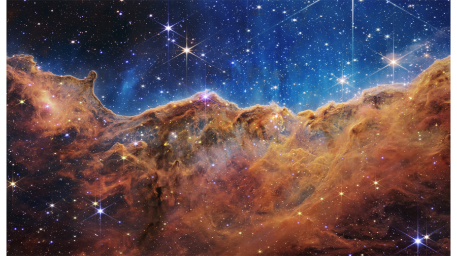 カリーナ星雲の「宇宙の断崖」