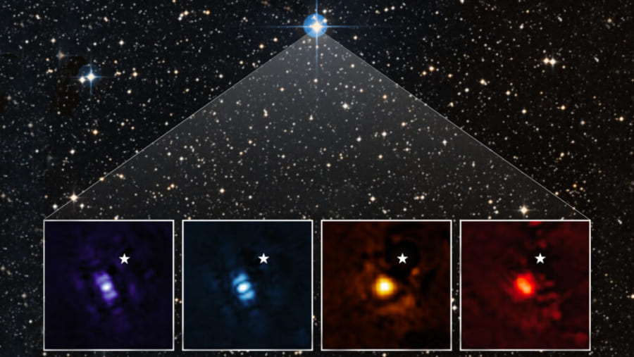 355光年先の系外惑星の「直接撮影」にジェイムズ・ウェッブ宇宙望遠鏡が成功！