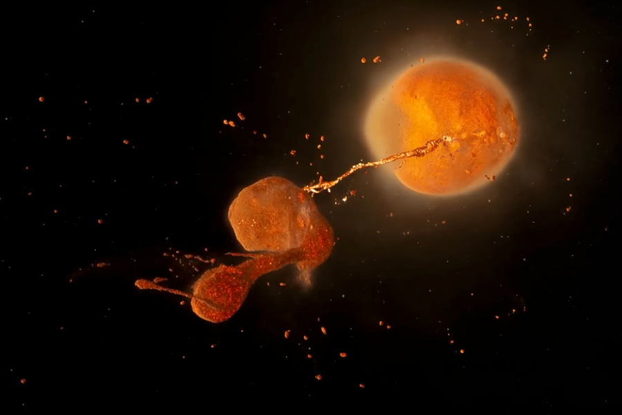 月は惑星衝突から「たった数時間」で形成された⁈ シミュレーション映像が公開