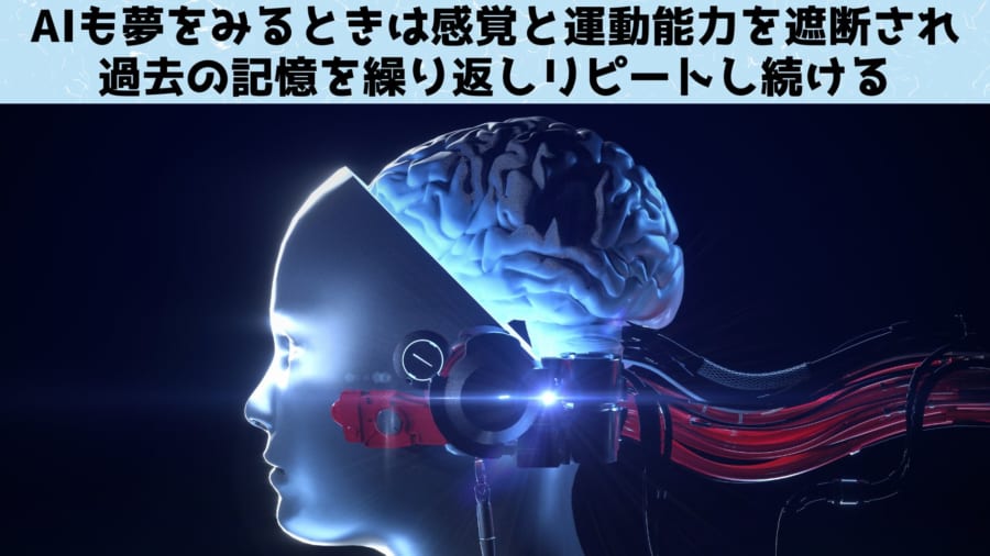 AIの学習過程に古い記憶を脳内で繰り返させる過程を加えて疑似的な睡眠とした