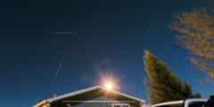サウスダコタ州で撮影された2022年のしぶんぎ座流星群