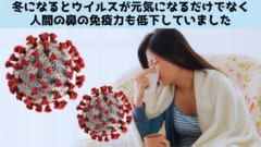 冬に風邪やインフルエンザが増える生物学的な理由が判明！