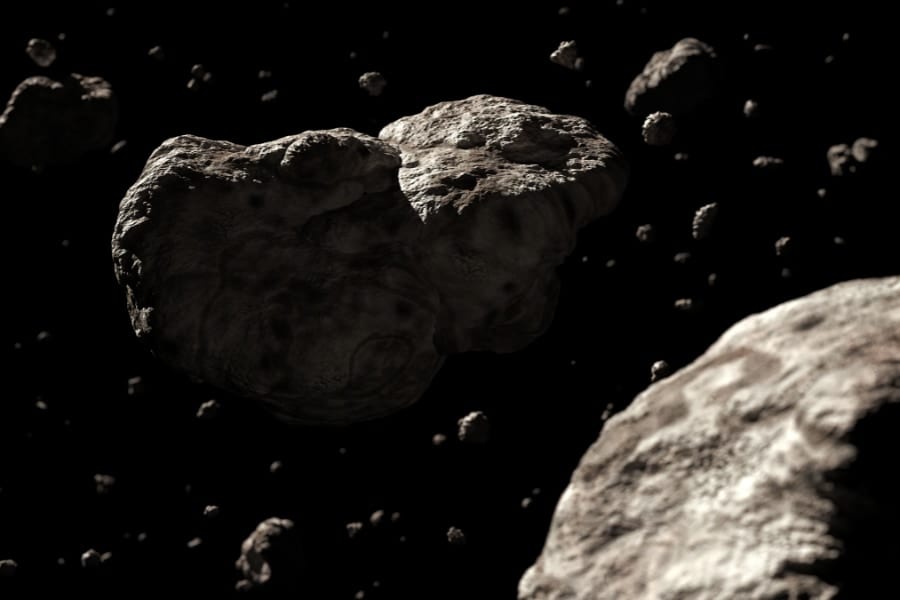 太陽系に数多く存在する小惑星
