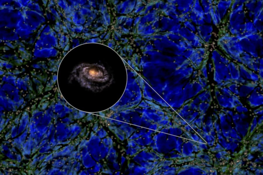 天の川銀河は周囲に対して大きすぎるSSR銀河だと判明！ (2/3)