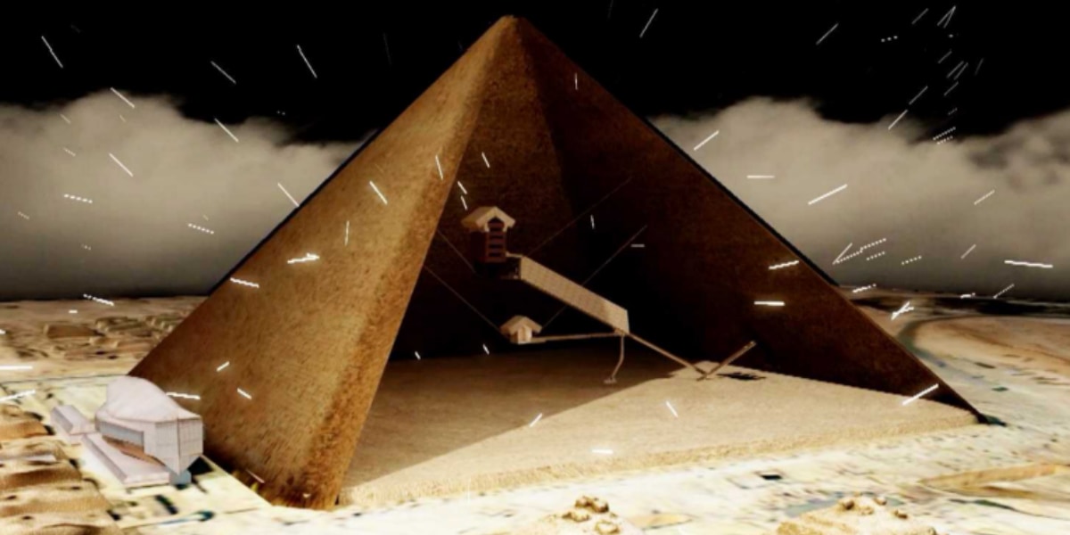 素粒子ミューオンの検出からクフ王ピラミッドに隠された「秘密の部屋」の実態を解明！