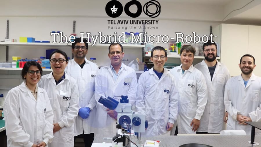 ヨシフォン氏ら研究チームが、細胞サイズのマイクロボットを開発