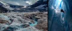 カナダのアサバスカ氷河。エンケラドゥスでの探査を想定したEELSのテストが行われた