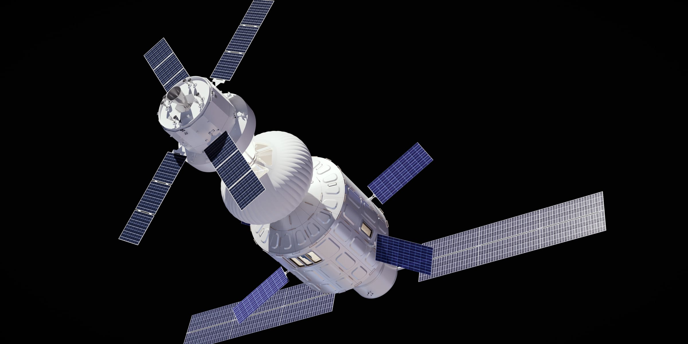 重力を生成する宇宙ステーション「エアバスループ」