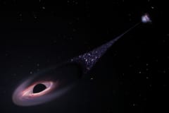 「ブラックホールの飛行機雲」は「星の軌跡」と呼ばれており、そこでは星々が誕生している