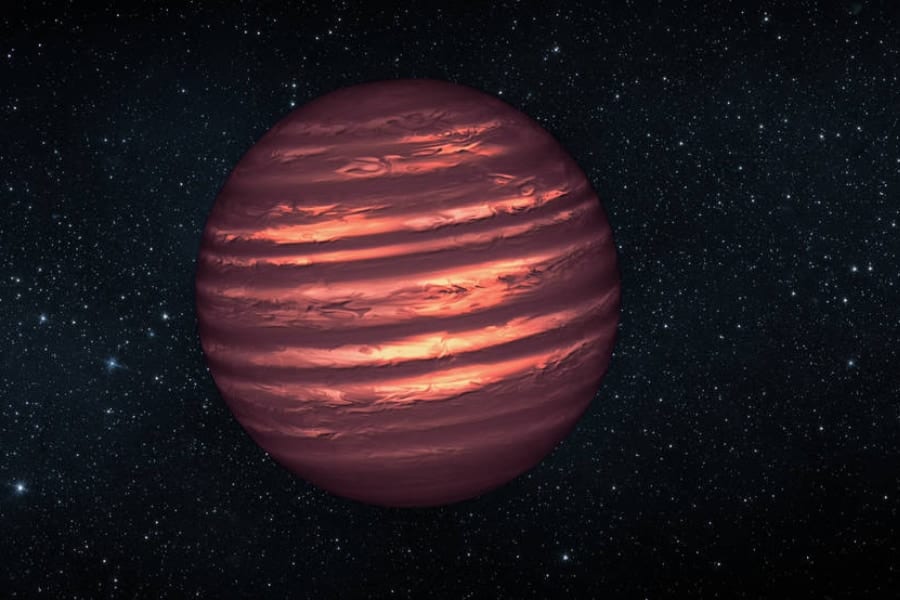 太陽より熱い？記録破りの温度に達した「褐色矮星」を発見！