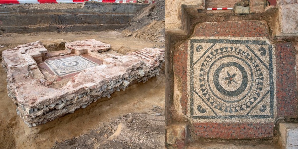 保存状態が完璧すぎる「古代ローマ時代のモザイク画」をイギリスで発見！