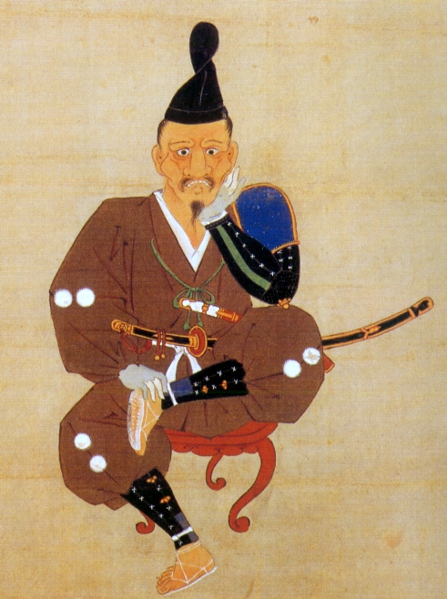 徳川家康三方ヶ原戦役画像、三方ヶ原の戦いで敗れた後の家康の肖像画であると言われているが、真偽のほどは不明である。