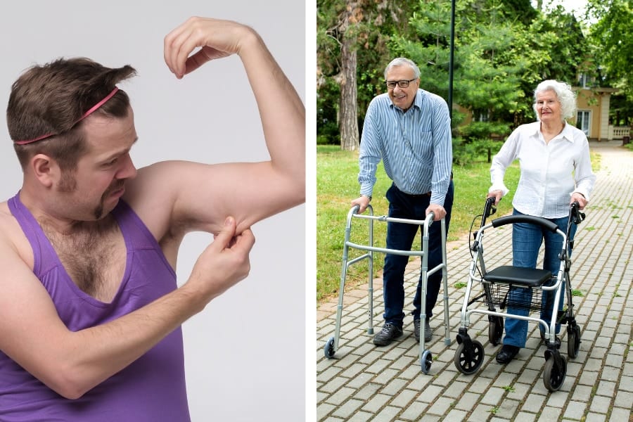 将来、運動模倣薬が減量中の人や高齢者の健康をサポートするかもしれない