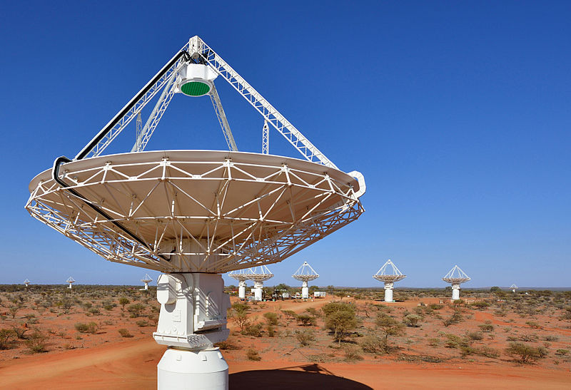 オーストラリアの電波望遠鏡「Australian Square Kilometre Array Pathfinder (ASKAP) 」