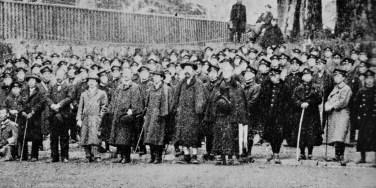 明治大学高等予科の修学旅行、1904年に実施された