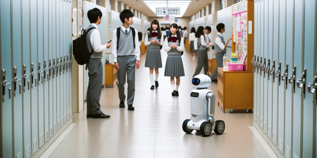 不登校児童の分身となるロボットを代わりに登校させる試みがスタートする