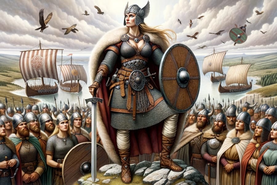 ヴァイキングの最も有名な王は「女性」だった⁈
