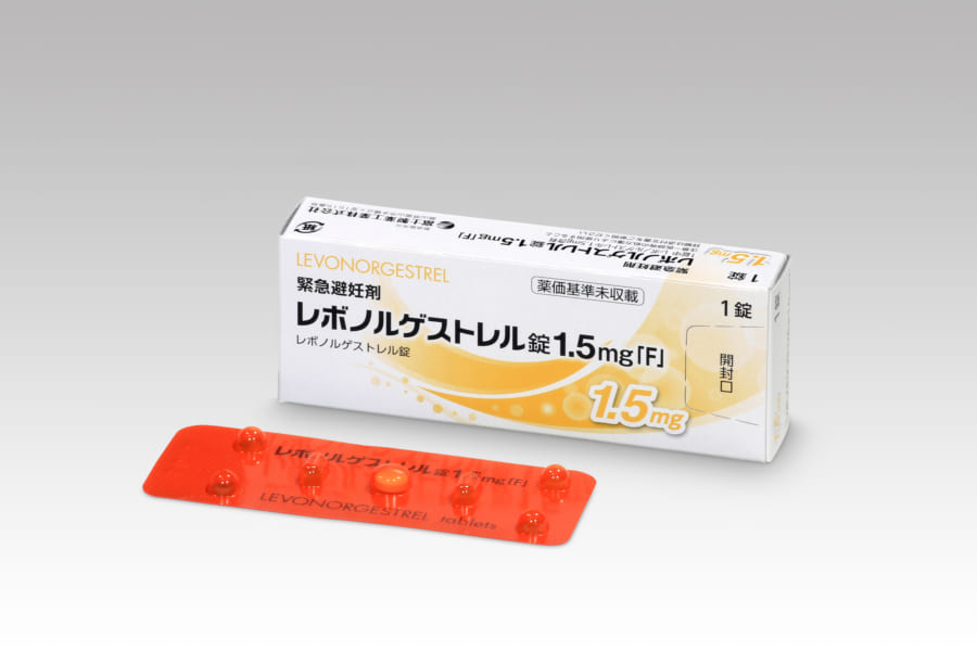 日本で認可されている緊急避妊薬「レボノルゲストレル錠1.5mg」