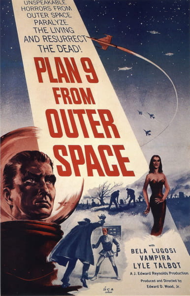 『プラン9・フロム・アウタースペース』のポスター