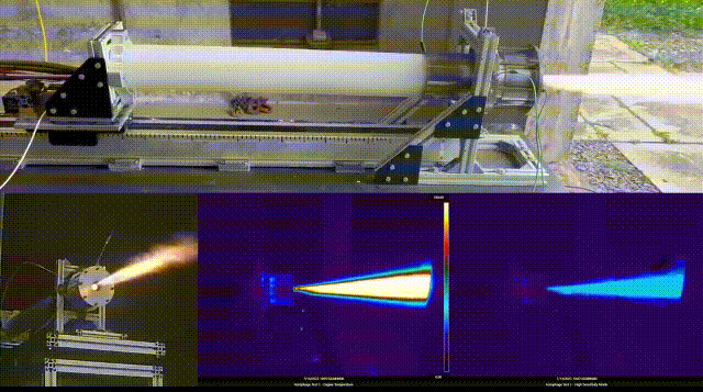 ウロボロス-3の燃焼テスト