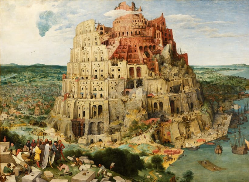 『バベルの塔』（1563年）