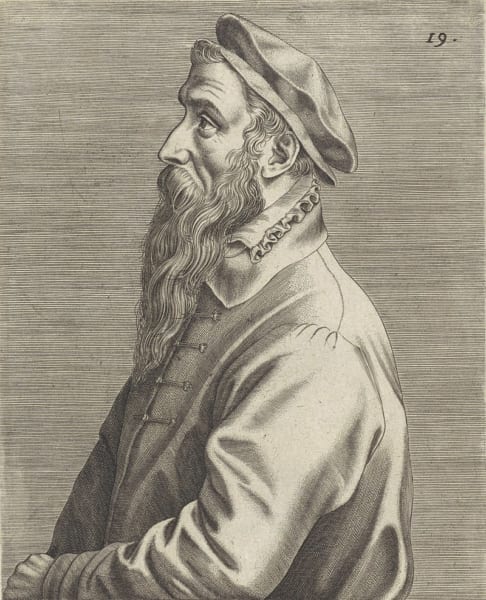 ブリューゲルの肖像画（1582年）