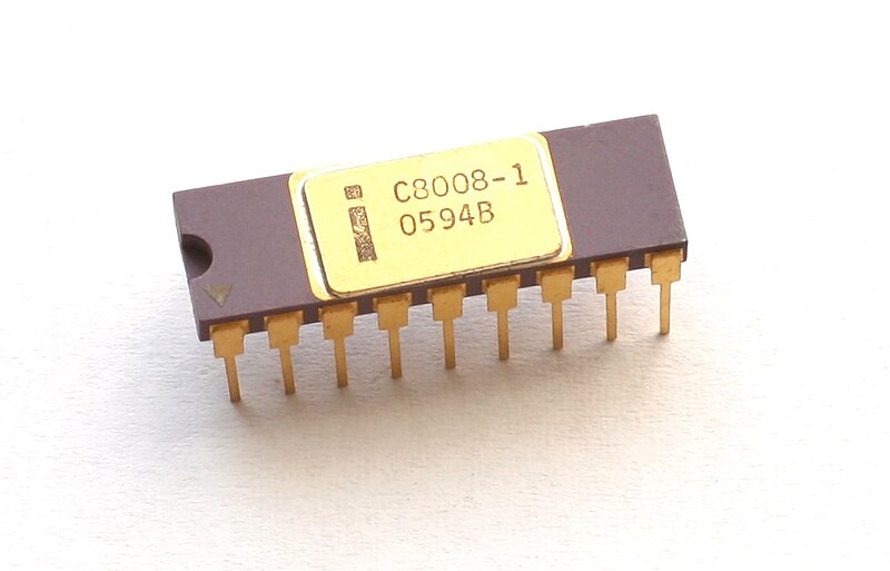 マイクロプロセッサ「Intel 8008」