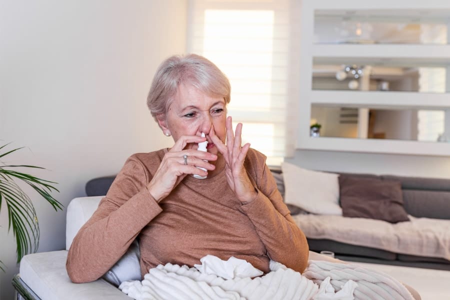 慢性副鼻腔炎には専用の治療が必要。