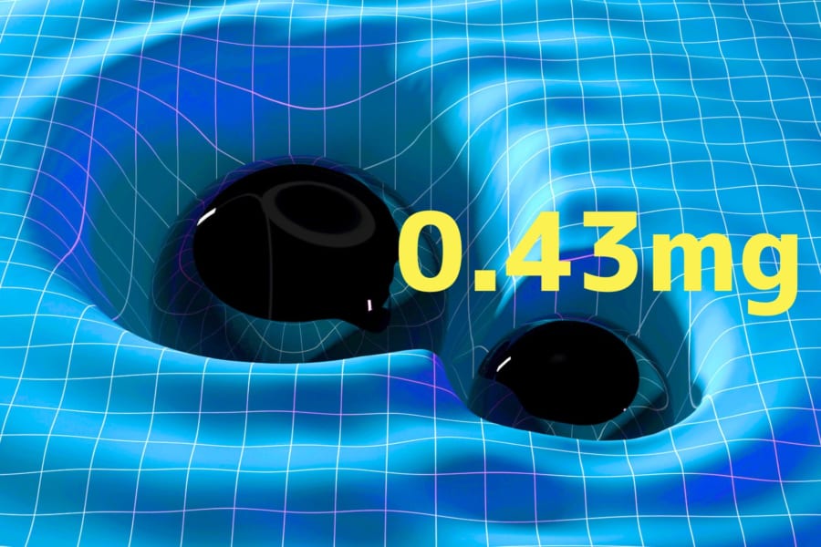 0.43ミリグラムの物体が発する「重力」の測定に成功！