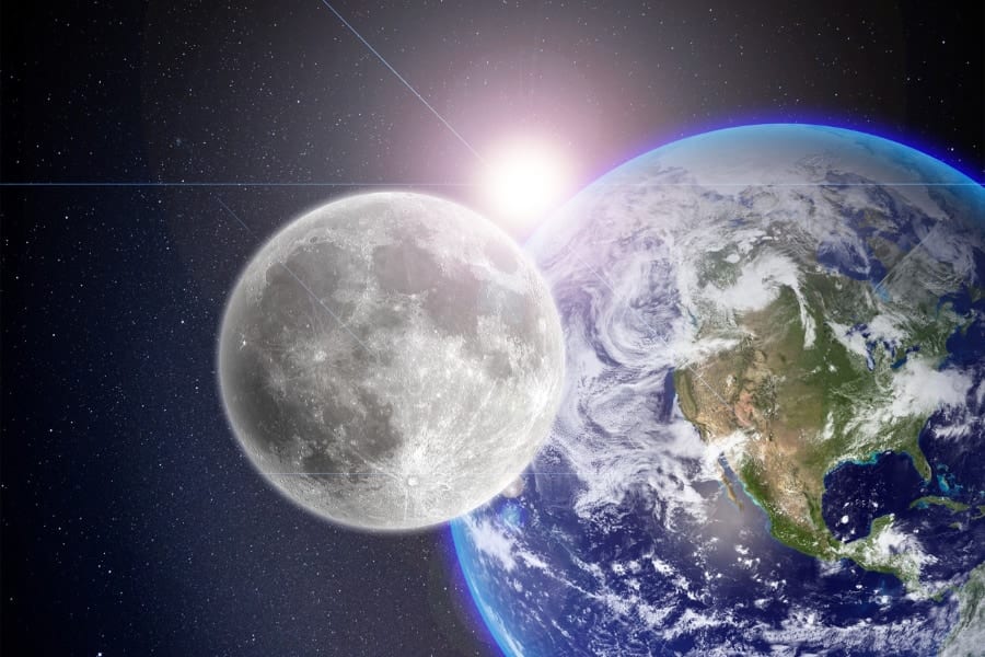 月は地球より時間の進み方がわずかに速い