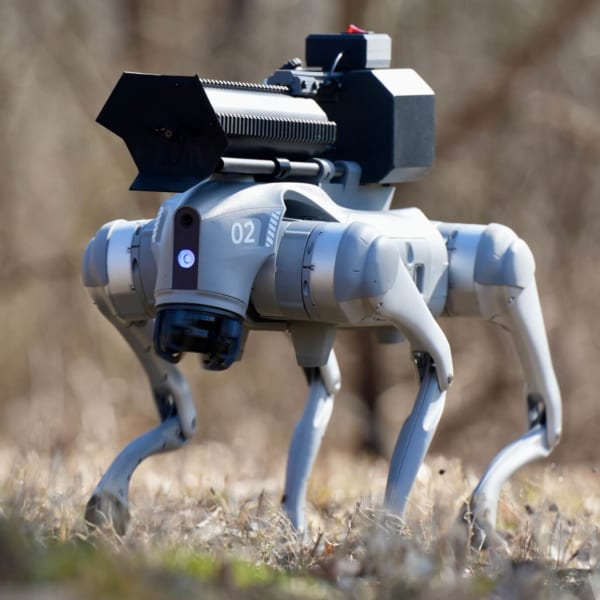 「火炎放射を搭載したロボット犬」が米国市場に登場