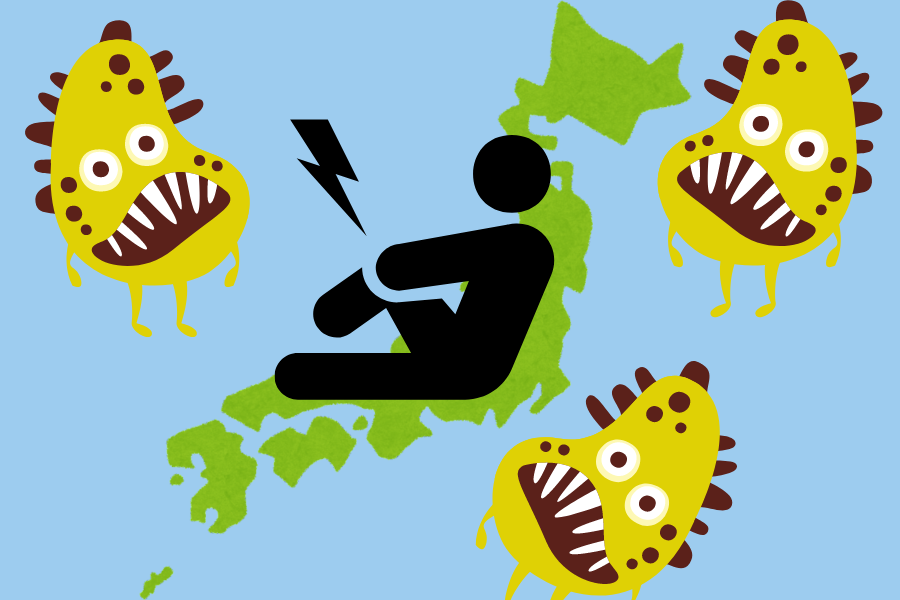 日本で人食いバクテリアが急増している