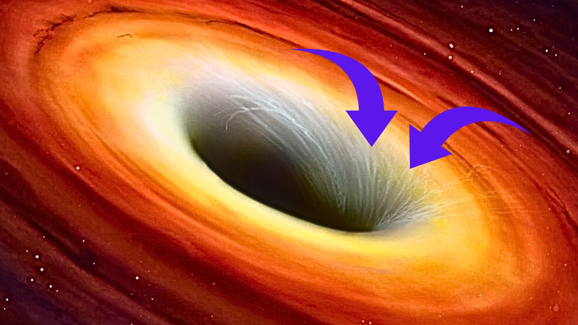 物体が光速で落下する「ブラックホールの滝」領域を観測することに成功！