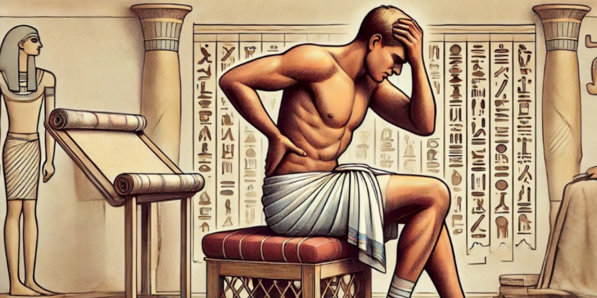 古代エジプトの書記も「座りっぱなし仕事」で関節痛に悩まされていた！