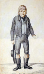 カスパー・ハウザーの肖像画（1828～29年頃）