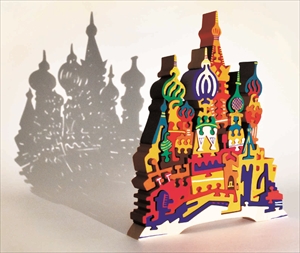 影とパズルの幻想世界にうっとり…「アートパズル展」が浜田市世界こども美術館で開催