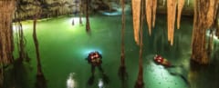世界一大きな水中洞窟が発見、マヤ文明への手がかりかの画像 1/4