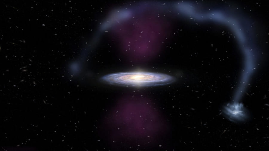 天の川銀河の中心は、すでに人類も存在した300万年前に大爆発を起こしていた