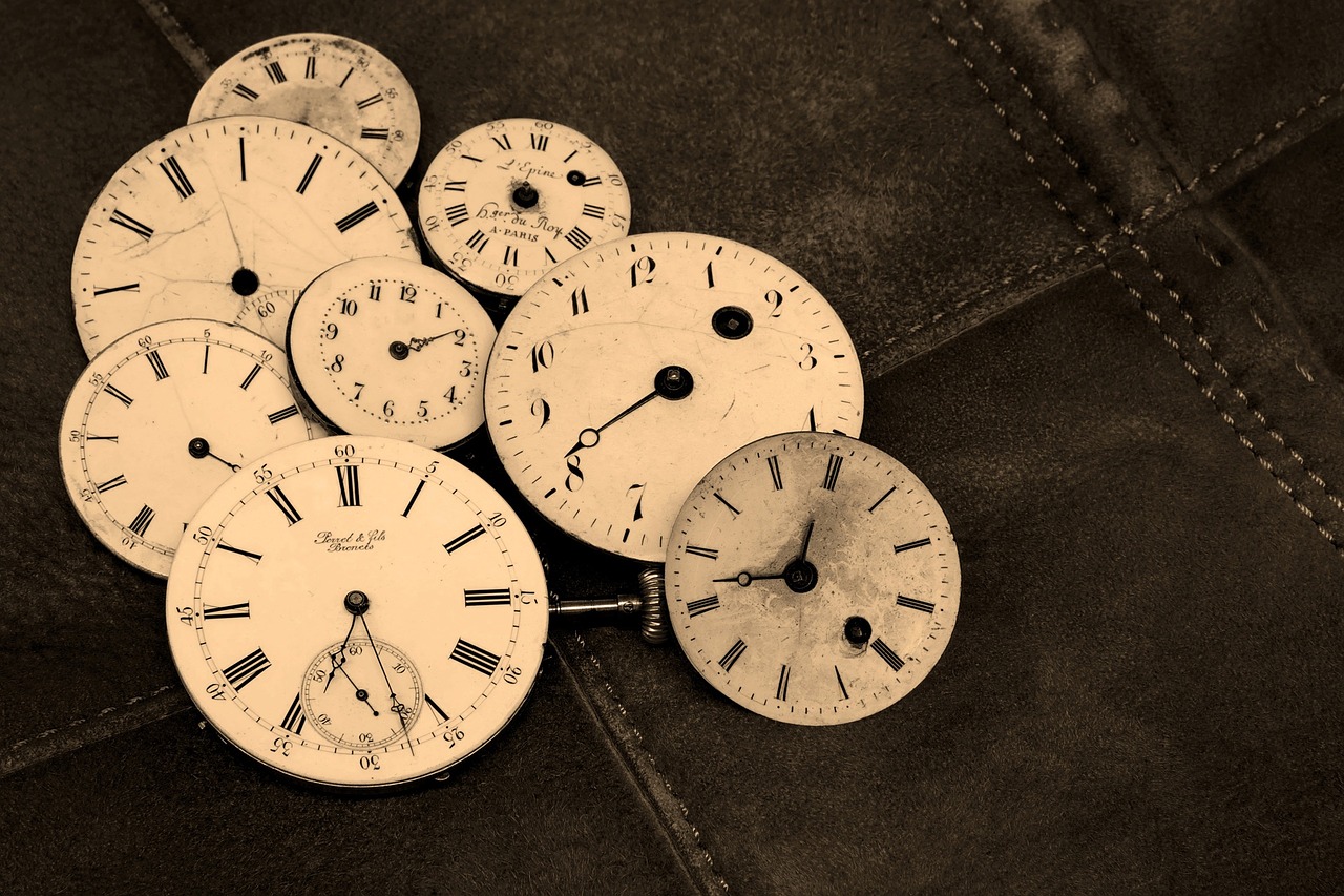 Time Indicating Antique Wind Up Watches Oldの画像