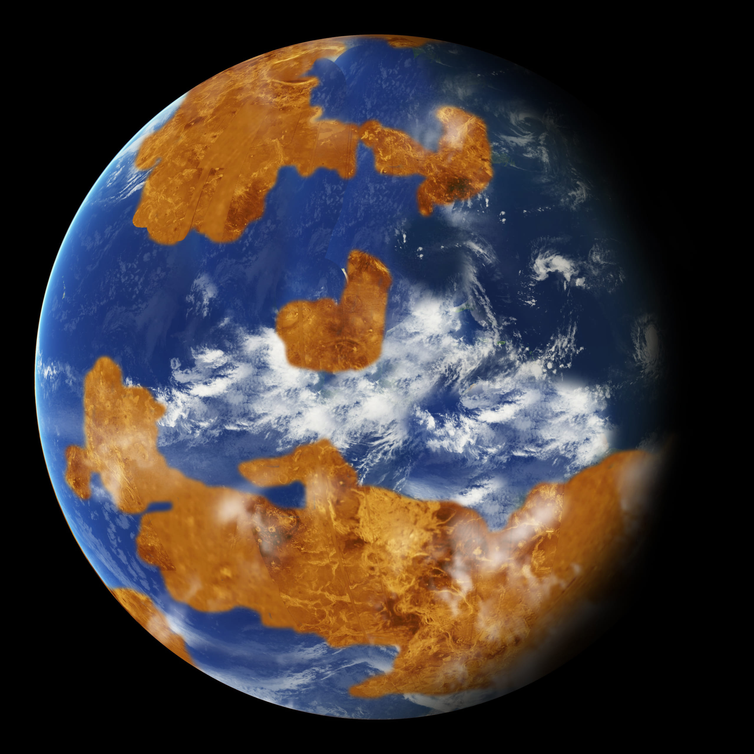金星はかつて地球と変わらない惑星だった？　新事実がシミュレーションから明らかにの画像 1/4