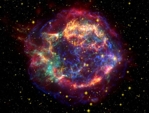 超新星爆発の3dシミュレーションが公開 神秘的なレインボーカラーにうっとり ナゾロジー